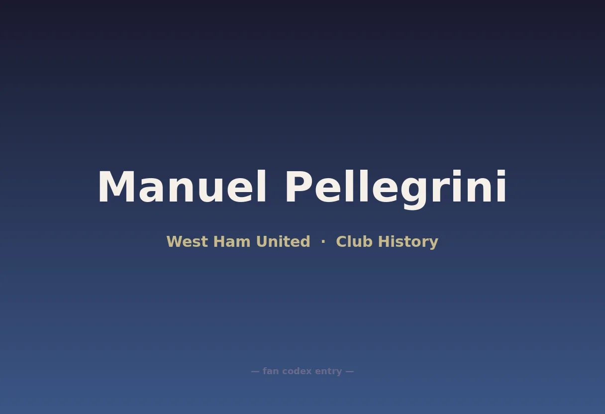 Manuel Pellegrini