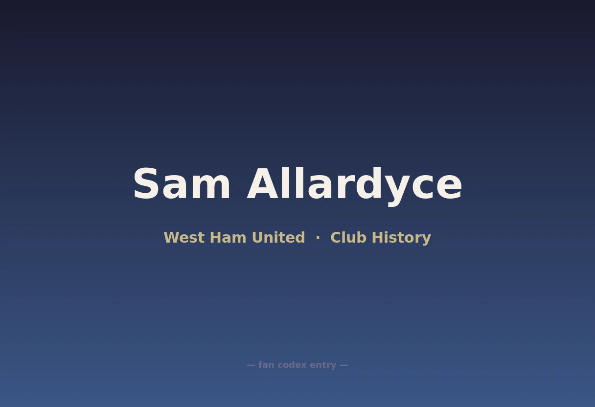 Sam Allardyce