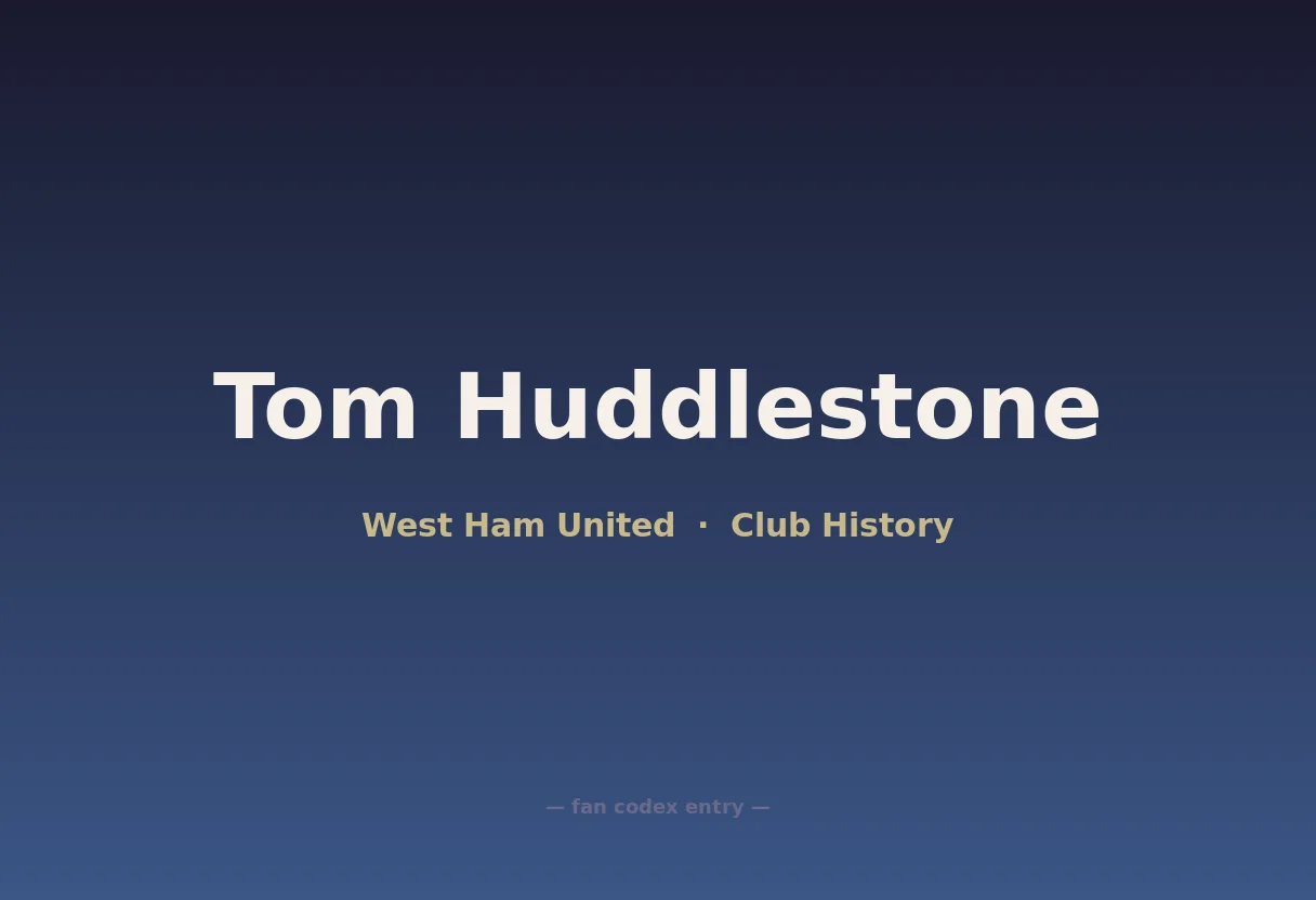 Tom Huddlestone