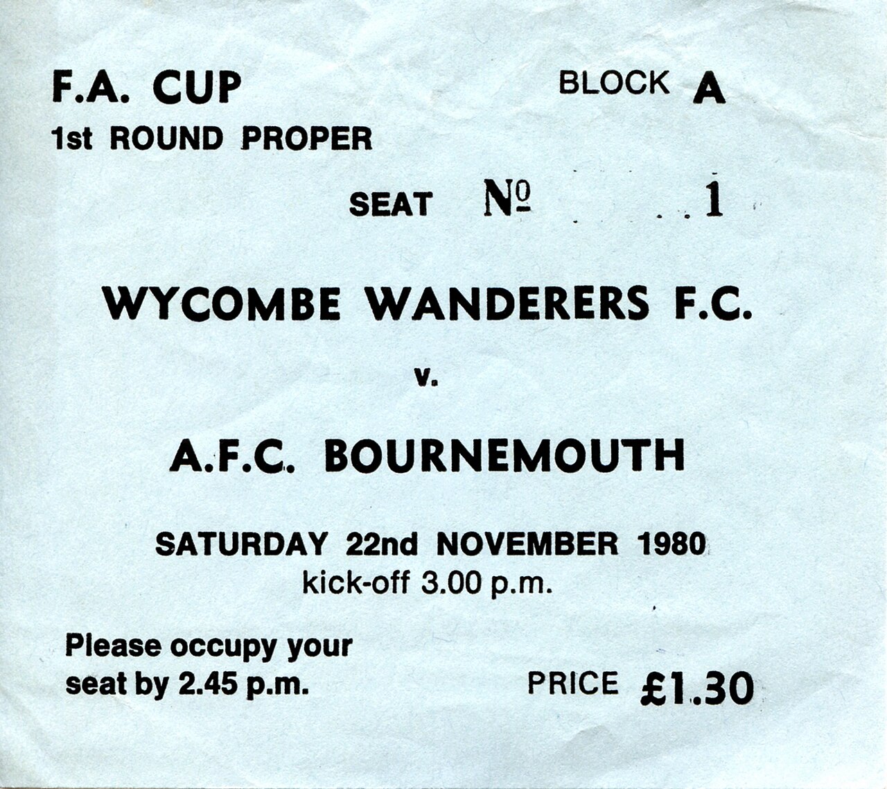 FA Cup 1980