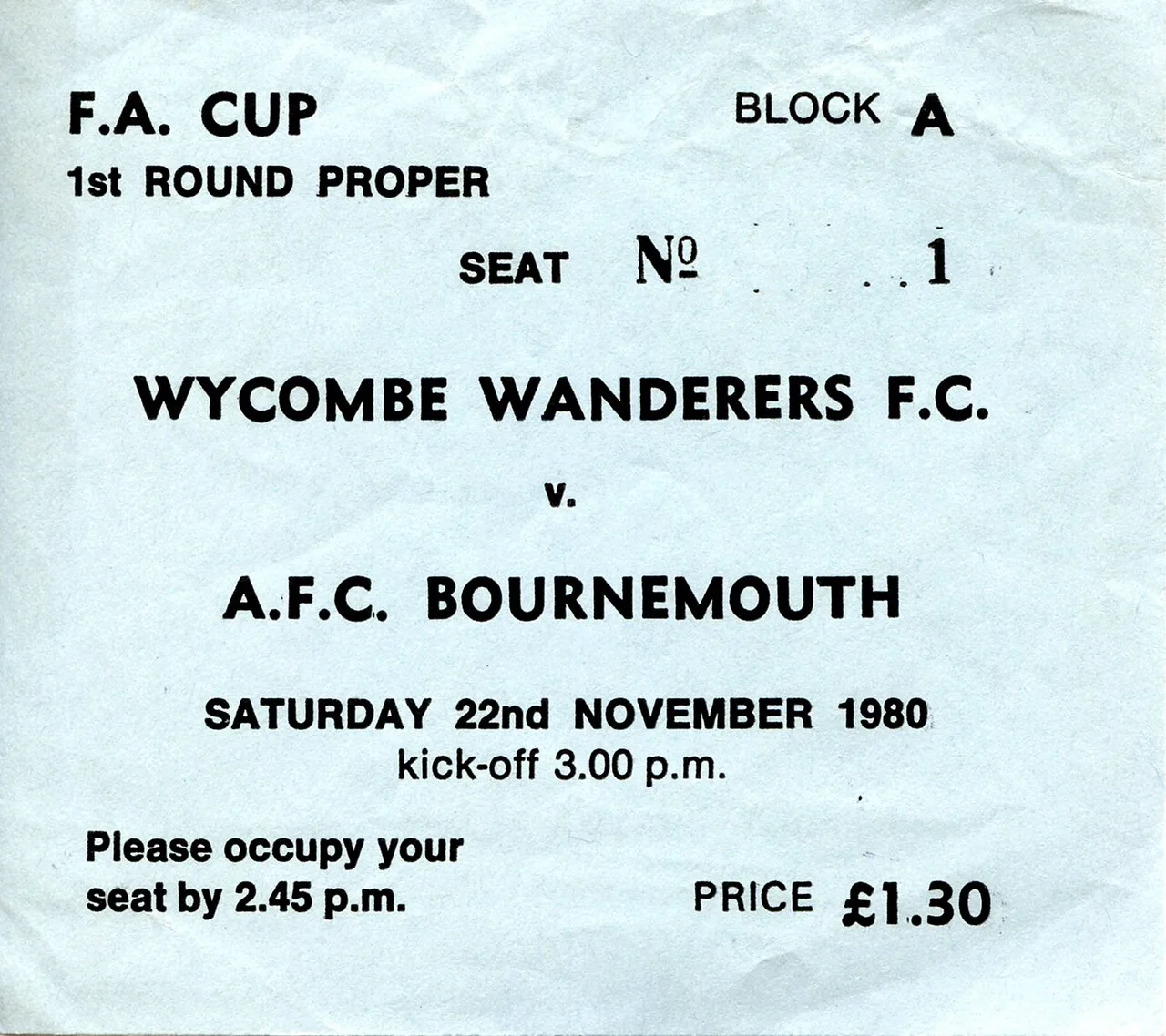 FA Cup 1980