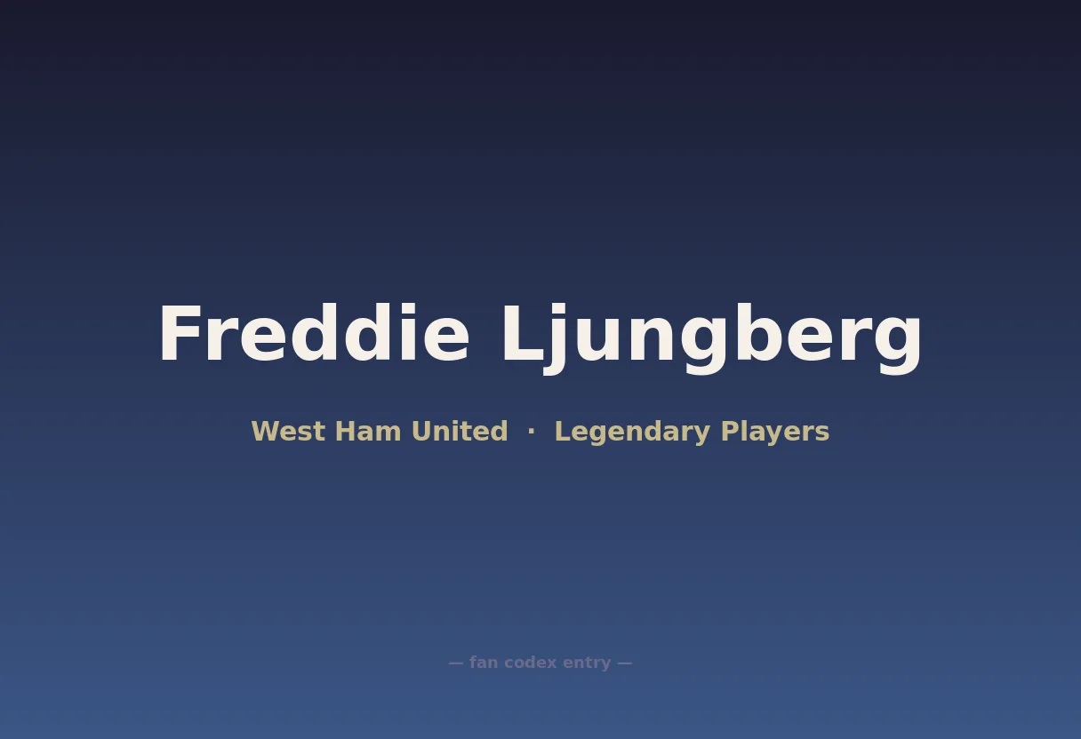 Freddie Ljungberg