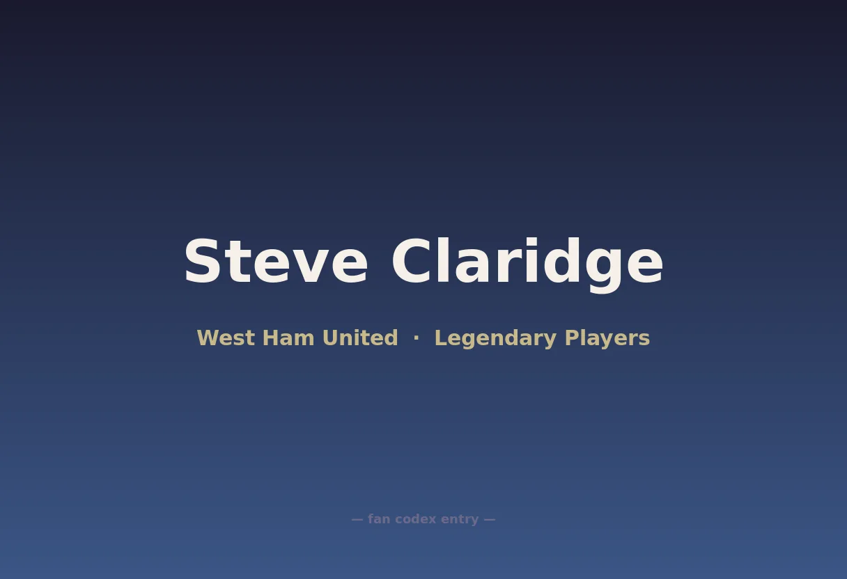 Steve Claridge